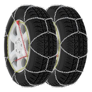 vidaXL Snežne verige za pnevmatike 2 kosa 16 mm SUV 4x4 vel. 400