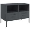 vidaXL TV omarica antracit 68x39x50,5 cm jeklo