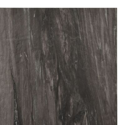 vidaXL Samolepilne talne plošče 20 kosov PVC 1,86 m² temno sive