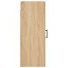 vidaXL Stenska omarica sonoma hrast 34,5x34x90 cm