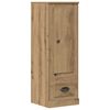 vidaXL Visoka omarica artisan hrast 36x35,5x103,5 cm inženirski les