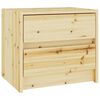vidaXL Nočna omarica 40x30,5x35,5 cm trden les jelke