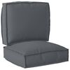 vidaXL Set blazin za palete 2 pcs Antracit Oxford tkanina
