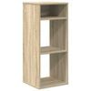 vidaXL Knjižna omara sonoma hrast 34x31x80 cm inženirski les