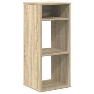 vidaXL Knjižna omara sonoma hrast 34x31x80 cm inženirski les