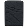 vidaXL Prevleka za zunanjo gugalnico Črna