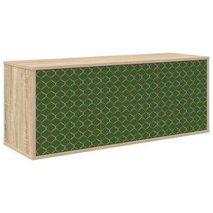 vidaXL Stenska TV omarica GELEEN 102 x 33 x 40 cm Sonoma hrast