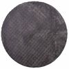 vidaXL Preproge za povr&scaron;ine Okrogla Antracit &Oslash; 160 CM