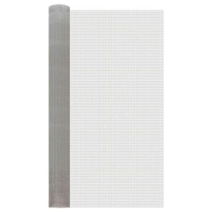 vidaXL Mrežna zaslona 100 x 200 cm 6 Mesh Inox 201 Srebrna