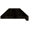 vidaXL Podloge za stopnice 12 kosov rjave 100x25x2 cm trdna hrastovina