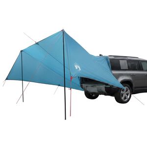 vidaXL Senčnik za vozila Modra 518 x 580 x 215 cm Poliester in jeklo