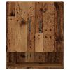 vidaXL Stenska omarica Old Wood 60x31x70 cm Inženirski les