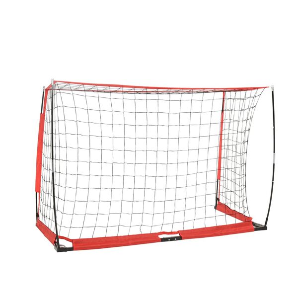 vidaXL Nogometni gol 184x91x124,5 cm jeklo