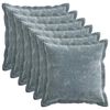 vidaXL Prevleka za blazino 6 kos HOUTEN Svetlo modra 40 x 40 cm