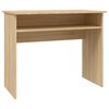 vidaXL Pisalna miza sonoma hrast 90x50x74 cm iverna plo&scaron;ča