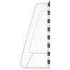 vidaXL Nogometni gol 300x200x90 cm kovinski črn in bel