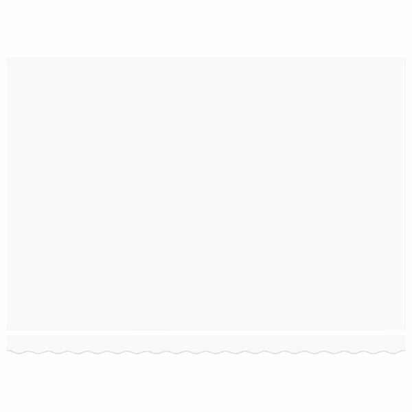 vidaXL Retraktilna tenda Bela 450 &times; 300 cm Poliester in kovina