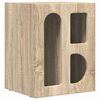 vidaXL Nočna omarica ELST Sonoma hrast 40 x 35 x 50 cm Inženirski les