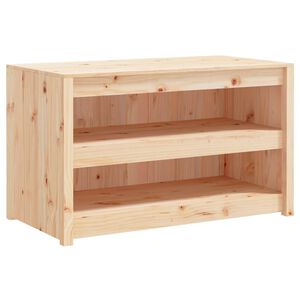 vidaXL Zunanja kuhinjska omarica MEPPEL 106x55x64 cm trdna borovina