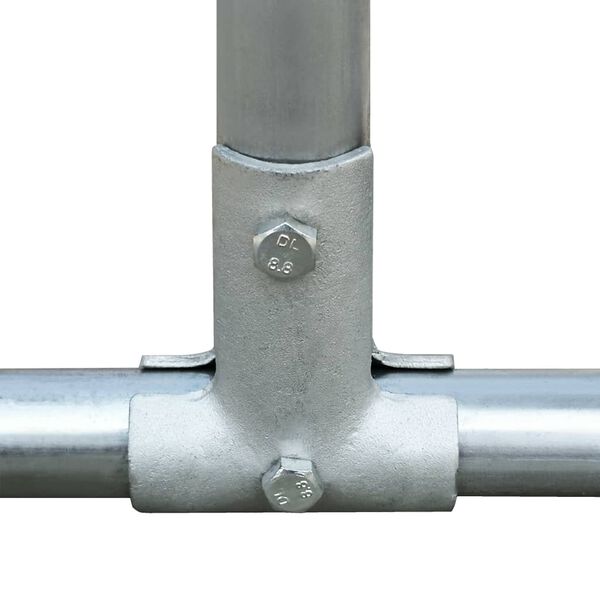 vidaXL Zunanji koko&scaron;njak iz pocinkanega jekla 2x2x1,92 m