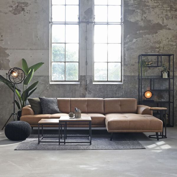 LABEL51 Komplet klubskih mizic Couple 2-delni les/črn