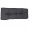 vidaXL Blazina za vrtni kavč iz palet antracitna 120x40x12 cm