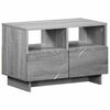 vidaXL TV stojalo 60 x 34.5 x 40 cm Siva Sonoma Inženirski les