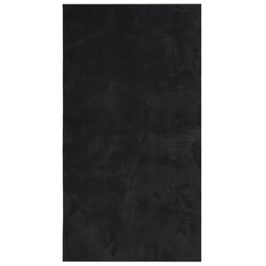 vidaXL Preproga HUARTE kratka vlakna mehka in pralna črna 60x110 cm
