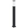 vidaXL Stebričasta svetilka 80 cm črna IP44