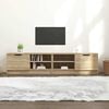vidaXL TV omarica 2 kosa sonoma hrast 80x35x36,5 cm konstruiran les