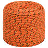 vidaXL Večnamenska uporabna vrv 10 mm 50 m Oranžna PP