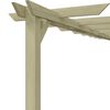 vidaXL Vrtna pergola impregnirana borovina 360x200x60 cm