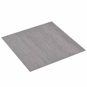 vidaXL Samolepilne Talne Plo&scaron;če Siva in les 30,5 x 30,5 cm 20 kos PVC