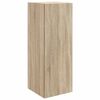 vidaXL Omara za steno Sonoma hrast 33 x 34,5 x 90 cm Inženirski les