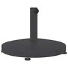vidaXL Podstavek za senčnik Temno siva 48 x 48 x 32 cm