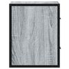 vidaXL Stenska nočna omarica siva sonoma 40x31x39,5 cm