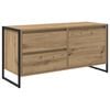 vidaXL TV omarica 100 x 36 x 49.5 cm Oreh Inženirski les