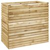 vidaXL Visoka greda 100x50x100 cm impregnirana borovina