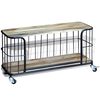 vidaXL TV omarica trden mangov les 100x40x45 cm