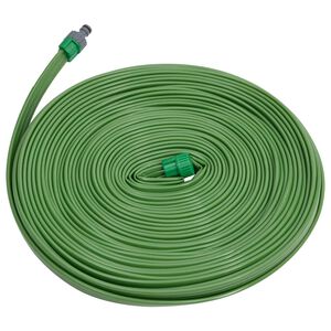 vidaXL &Scaron;kropilna cev 3-delna zelena 15 m PVC