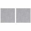 vidaXL Stopnice Kvadrat 2 pcs srebrna 30 x 30 cm Aluminij