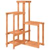 vidaXL Stojalo za rastline 62,5x61,5x101,5 cm trden les jelke