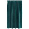 vidaXL Zatemnitvene zavese 2 pcs Temno zelena 140 x 140 cm Žamet