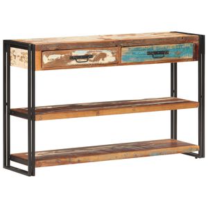 vidaXL Komoda 120x30x75 cm trden predelan les