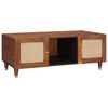vidaXL Klubska miza 100 x 54 x 40 cm Masiven les manga