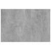 vidaXL Dodatne police za omaro 8 kosov betonsko sive 60x40x1,5 cm