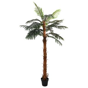 vidaXL Umjetno drevo cocuspalm Zelena 70 x 20 x 200 cm
