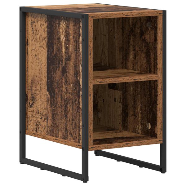 vidaXL Nočna omarica Star les 39,5 x 30 x 50 cm Konstruiran les