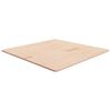 vidaXL Kvadratna mizna plo&scaron;ča 90x90x1,5 cm neobdelana trdna hrastovina