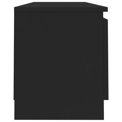 vidaXL TV omarica črna 120x30x35,5 cm iverna plošča